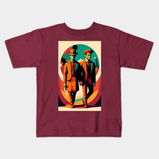 Two Victorian Men in Love Kids T-Shirt